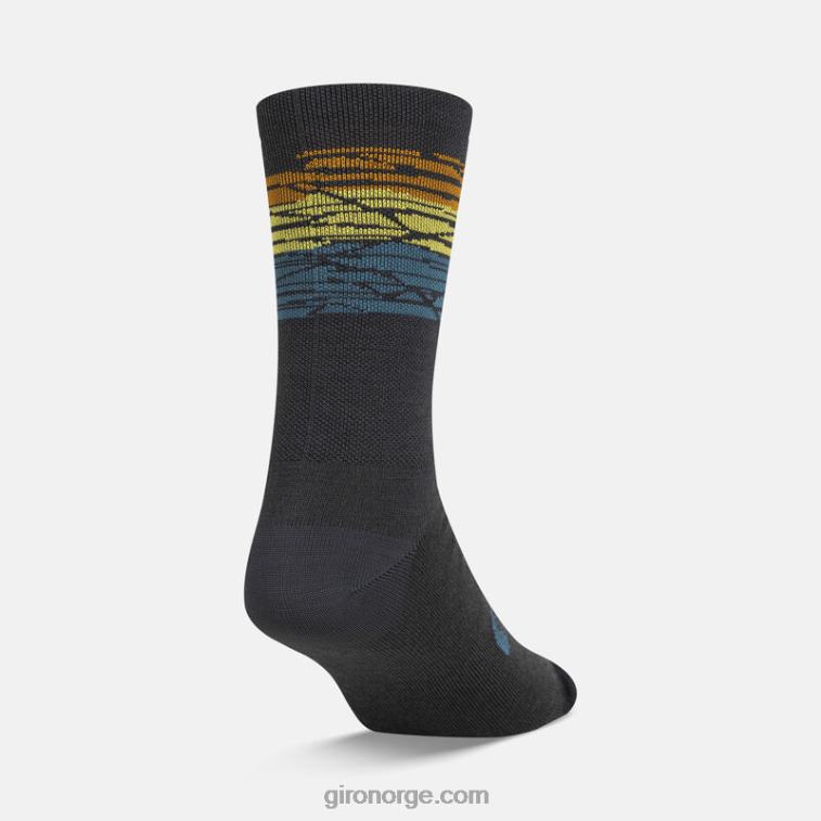Giro unisex sesongbasert merinoullsokk R26ZP904 mørk skyggehorisont