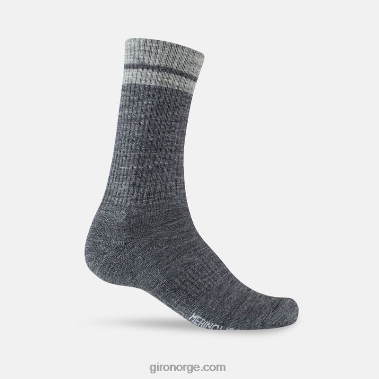 Giro unisex vintersokk i merinoull R26ZP898 kull/grå